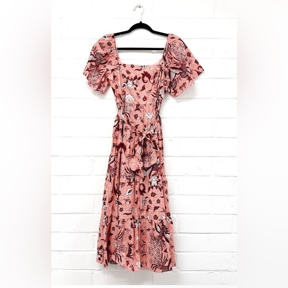 Ina Dresses & Skirts - Ina Cotton Summer Cotton Puff Sleeve Dress (L)